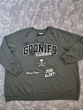 Womens The Goonies Sweatshirt Size 4x